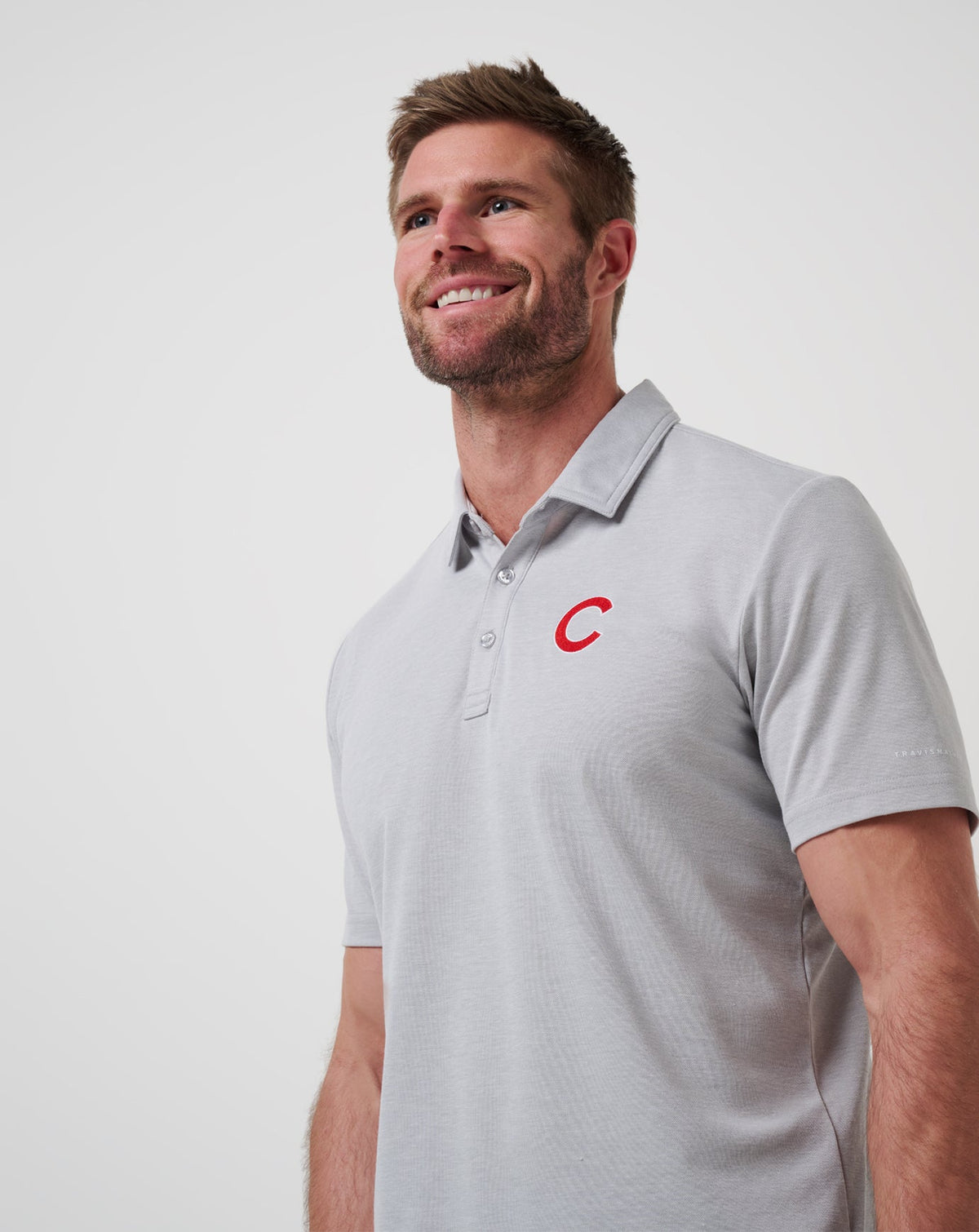 Travis Mathew Sale Chicago Cubs Playoff Pitch Polo Men|Game Day|New