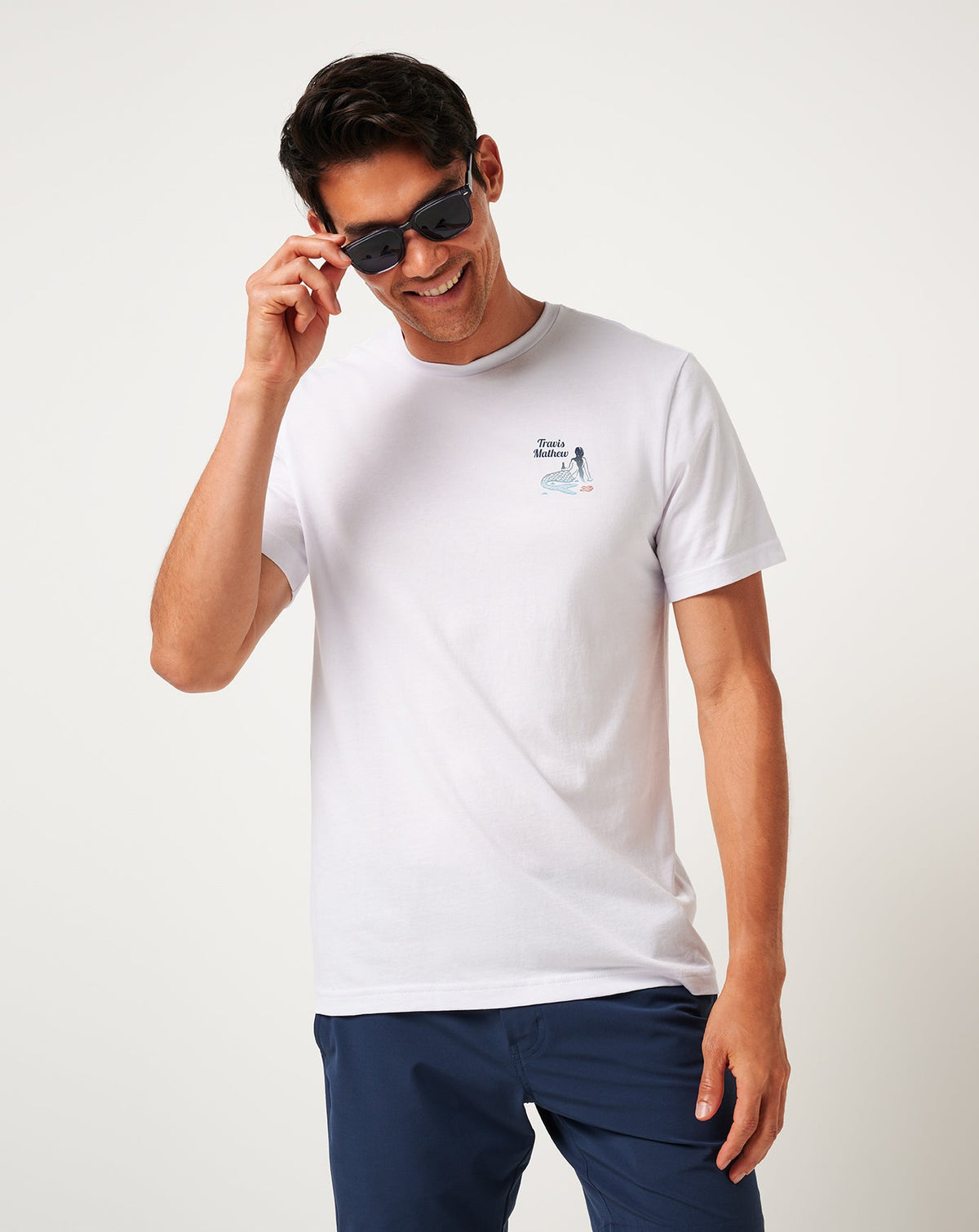 Travis Mathew Online Cloudless Sky Tee Men