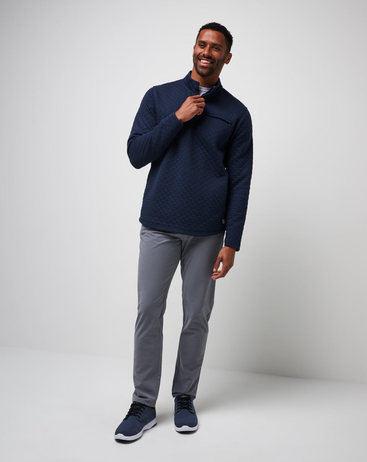 Travis Mathew Online Transatlantic Quarter Zip Men