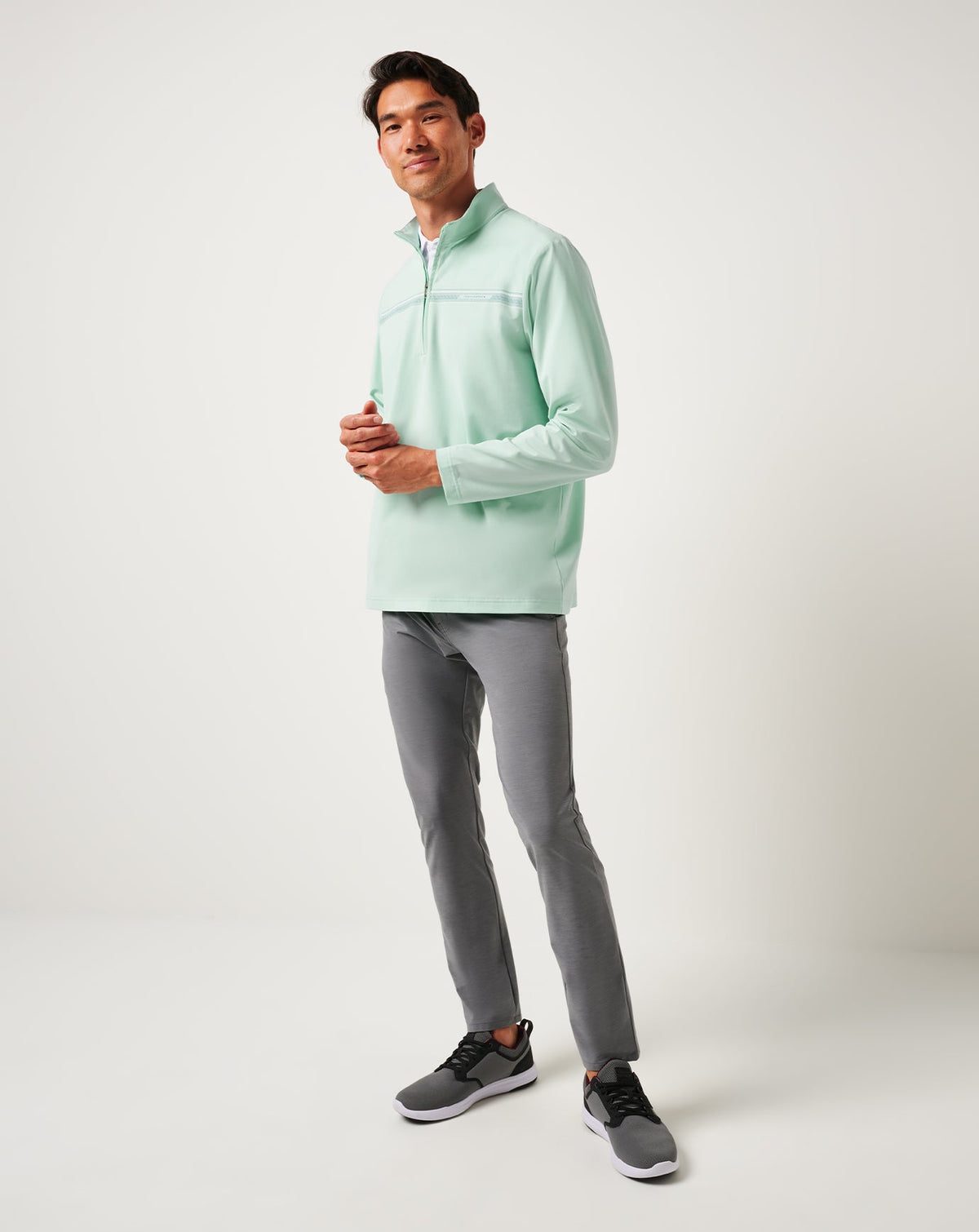 Travis Mathew Outlets On The Map Quarter Zip Men|Golf