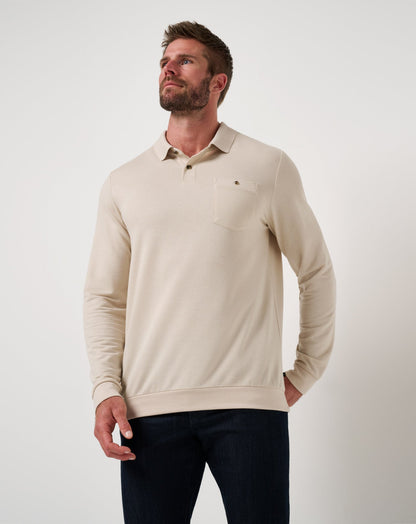 Travis Mathew For Sale December First Long Sleeve Polo Men