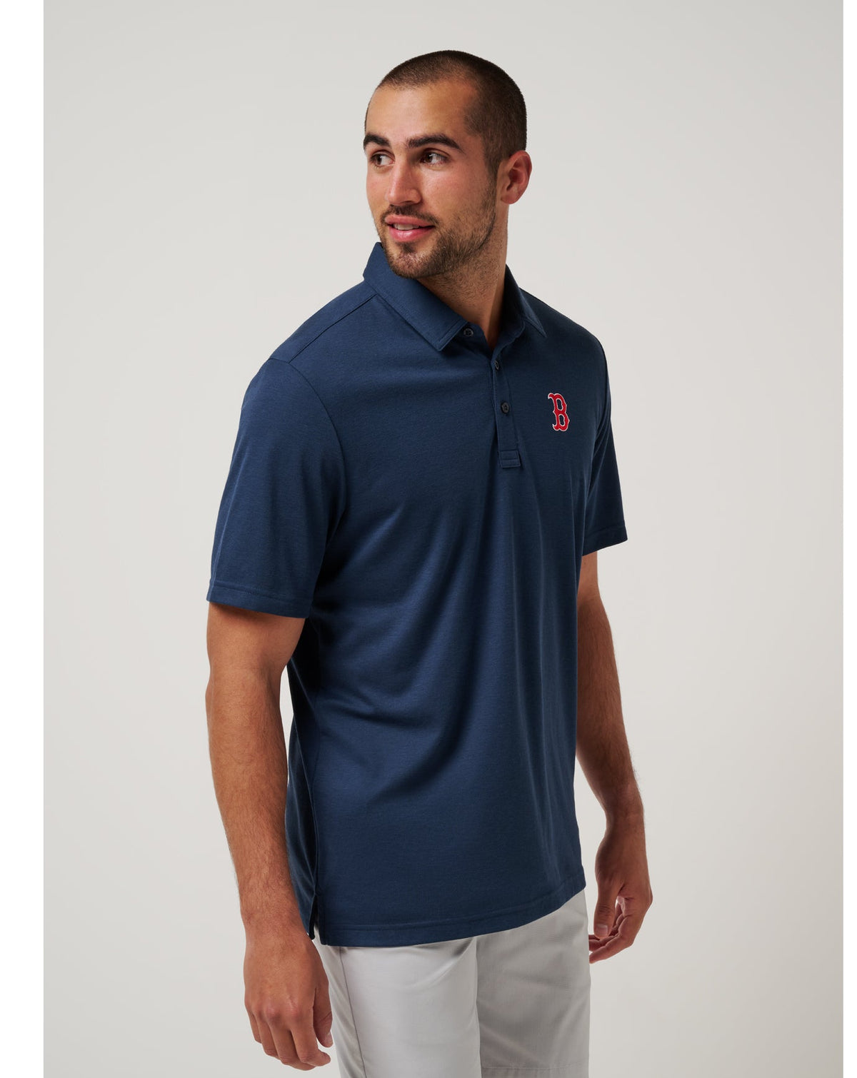 Travis Mathew US Boston Red Sox Playoff Pitch Polo Men|Game Day|New