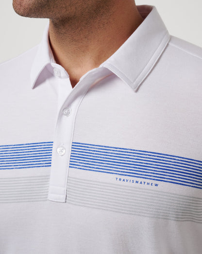 Travis Mathew Discount Chicago Cubs Top Recruit Polo Men|Game Day|New