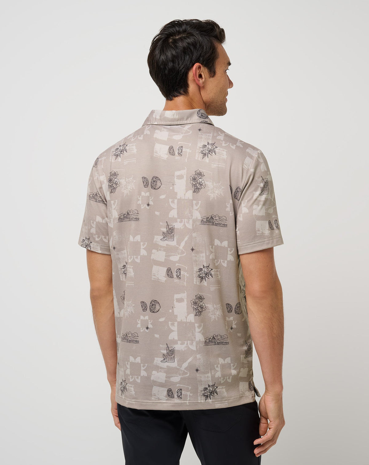 Travis Mathew For Sale Featherweight Spritz Polo Men|Golf