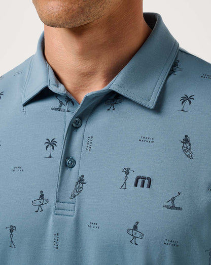 Travis Mathew Sale Wake Chaser Polo Men|New