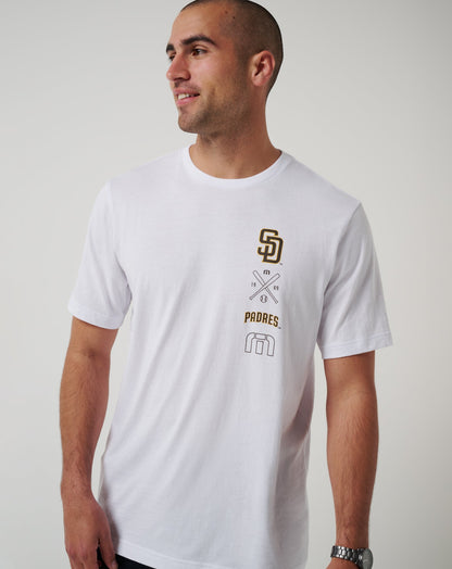 Travis Mathew For Sale San Diego Padres Sunset Slam 2.0 Tee Men|Game Day|New