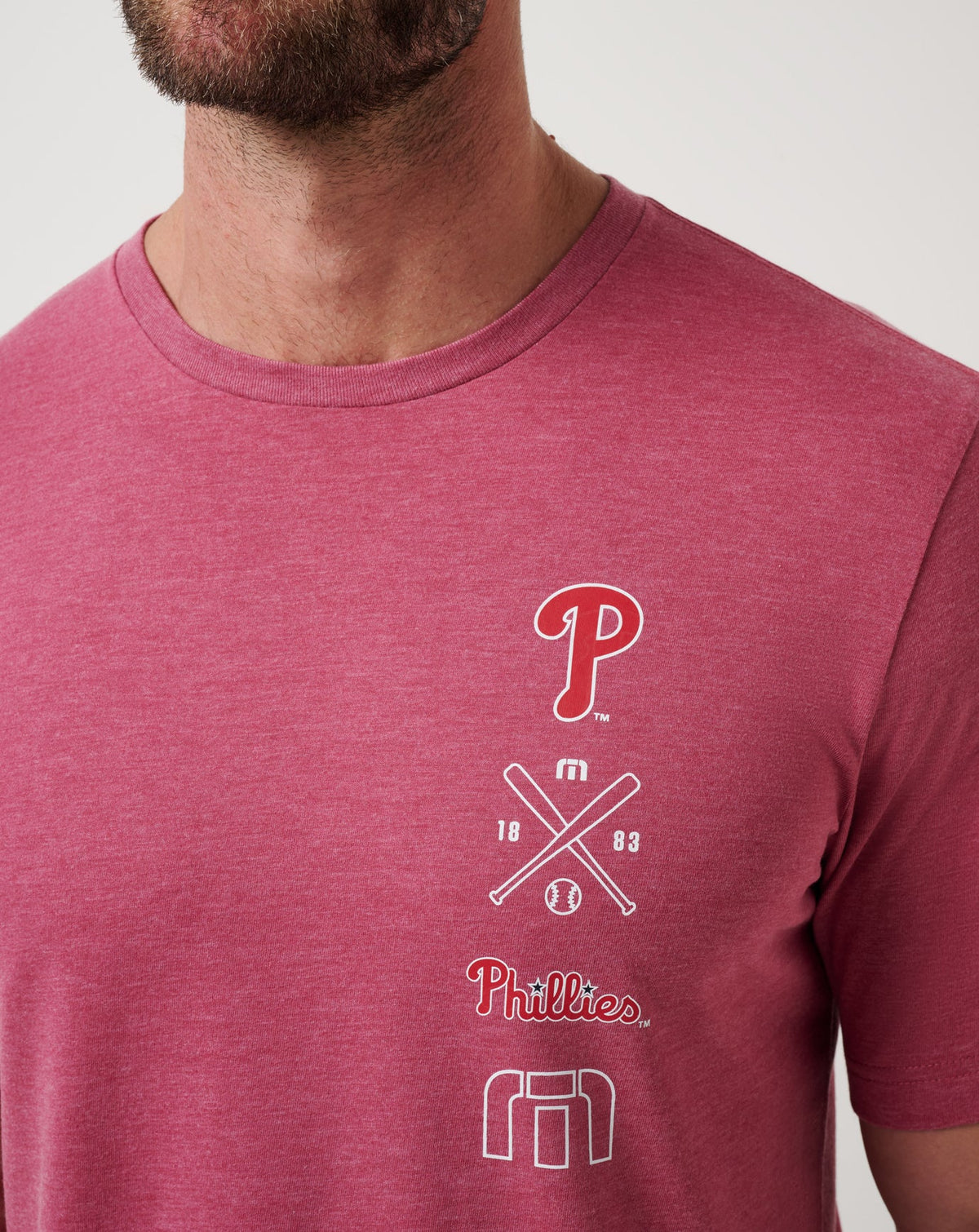 Travis Mathew Discount Philadelphia Phillies Sunset Slam 2.0 Tee Men|Game Day|New