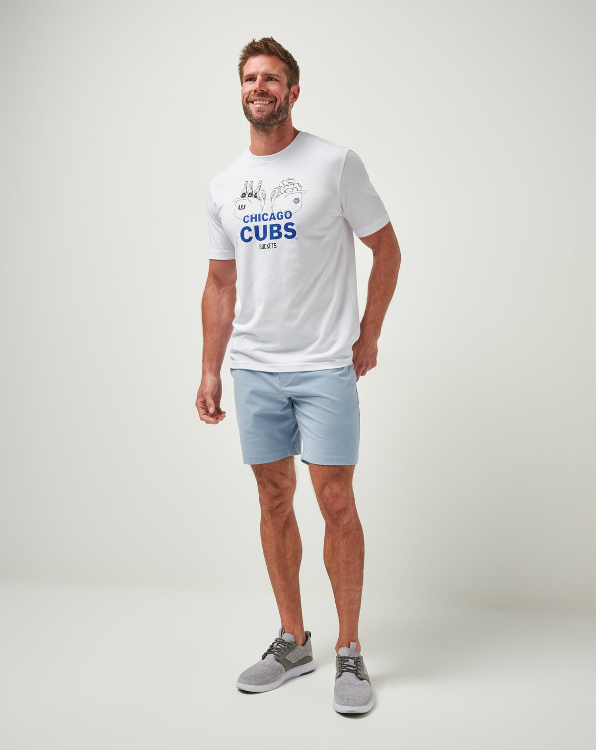 Travis Mathew Outlets Chicago Cubs Strike One Tee Men|Game Day|New
