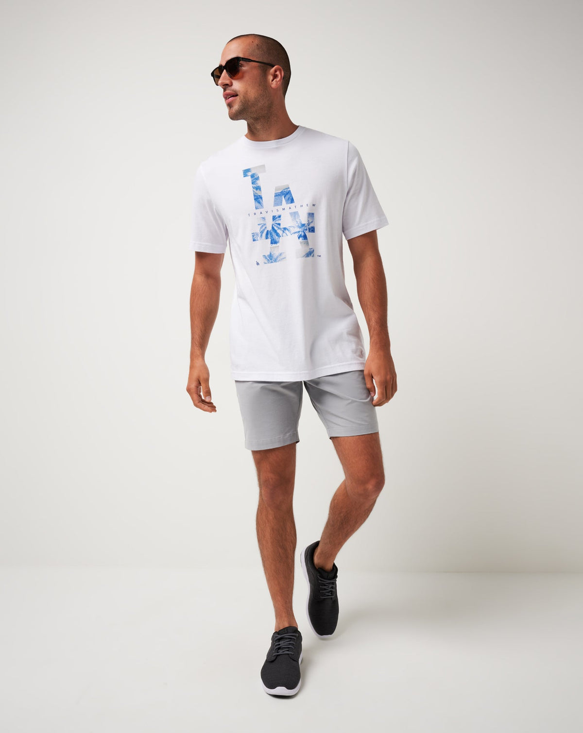 Travis Mathew Outlets Los Angeles Dodgers Bleacher Breeze Tee Men|Game Day|New