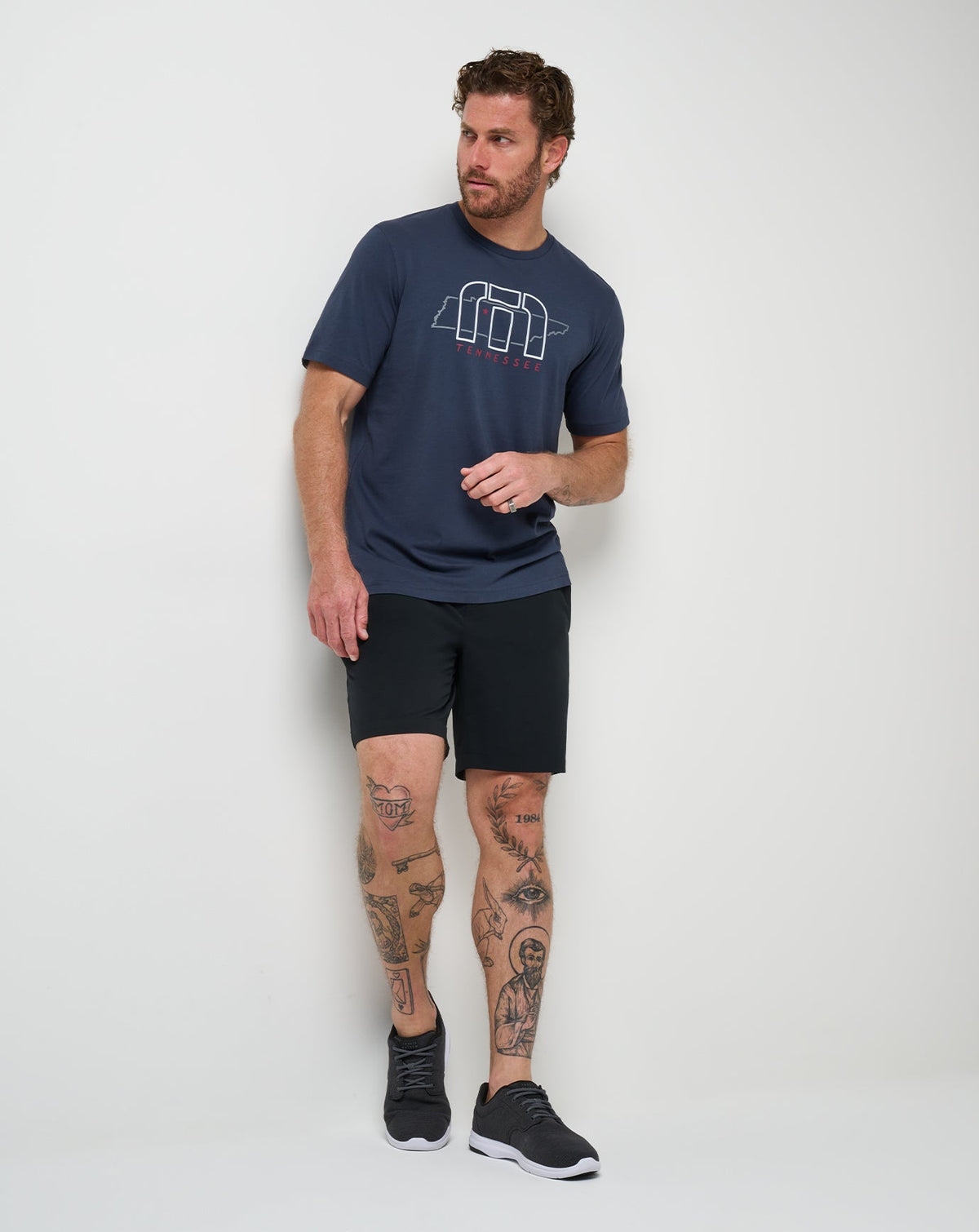 Travis Mathew US Local Phrases Tee Men