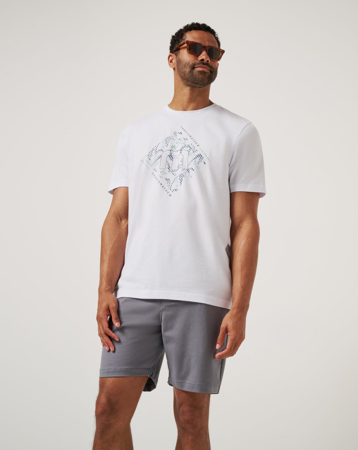 Travis Mathew Discount Rainforest Canopy Tee Men