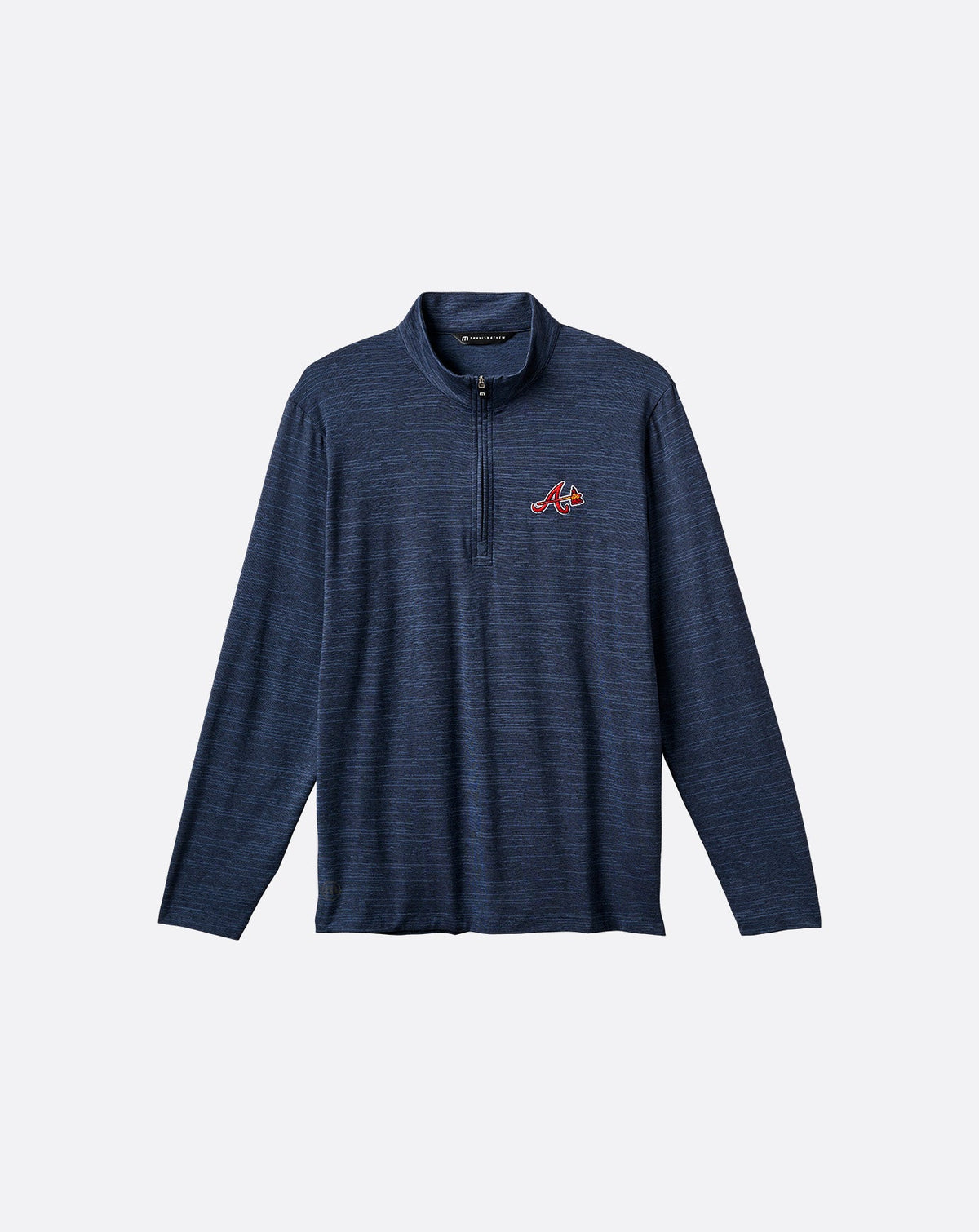 Travis Mathew Discount Atlanta Braves The Heater Quarter Zip Men|New