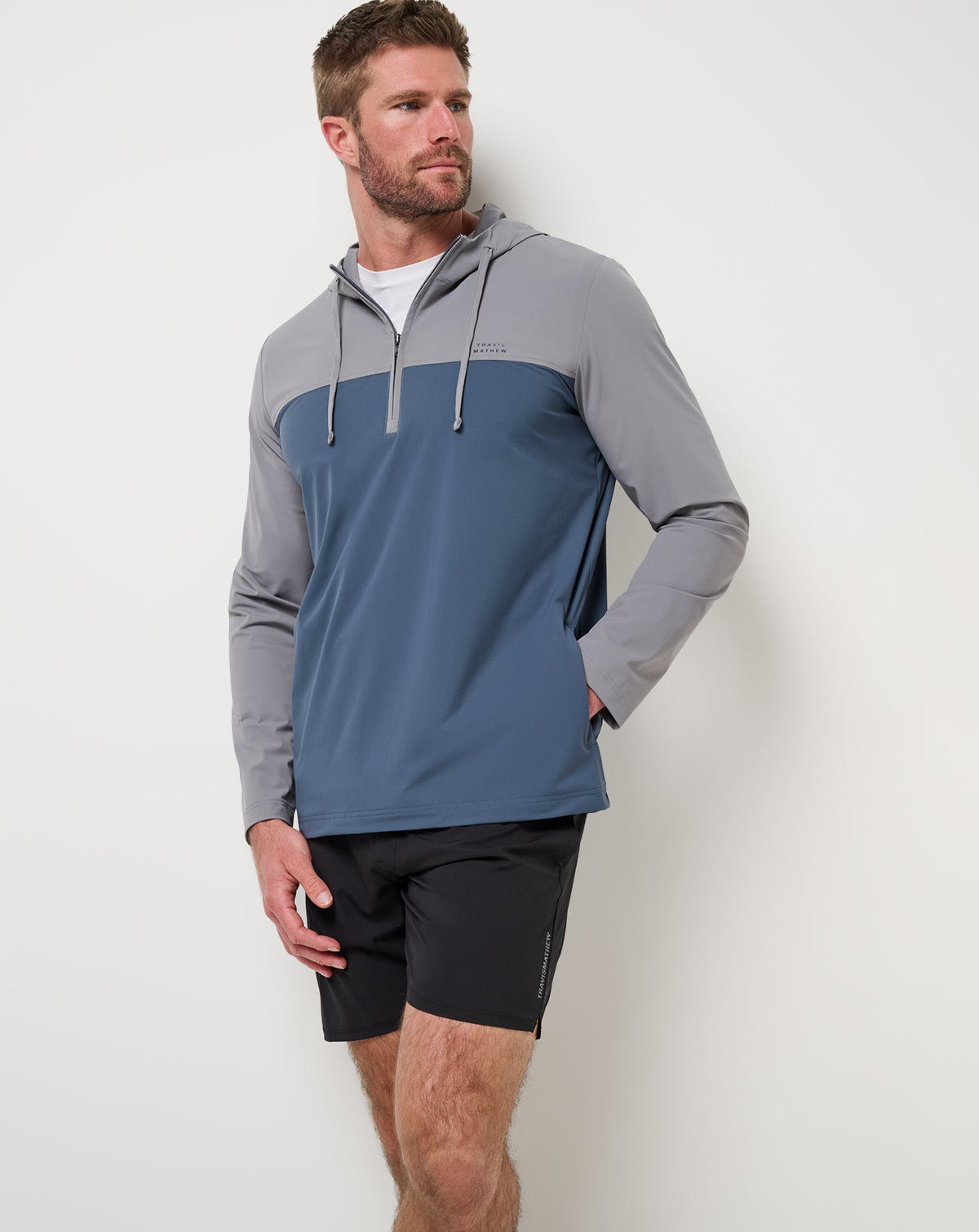 Travis Mathew Outlets Rail Transport Hoodie Men
