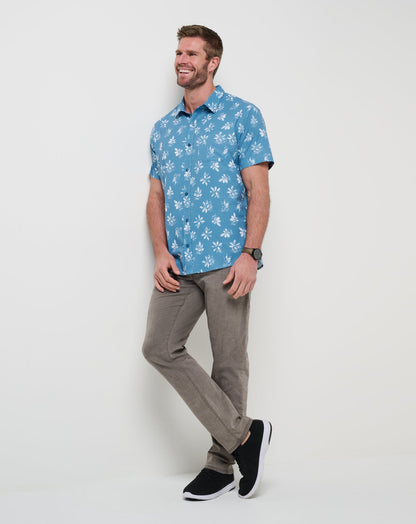 Travis Mathew Online Techwoven Seamate Button-Up Men