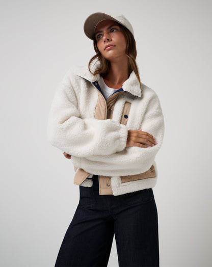 Travis Mathew For Sale Artful Sherpa Jacket Women