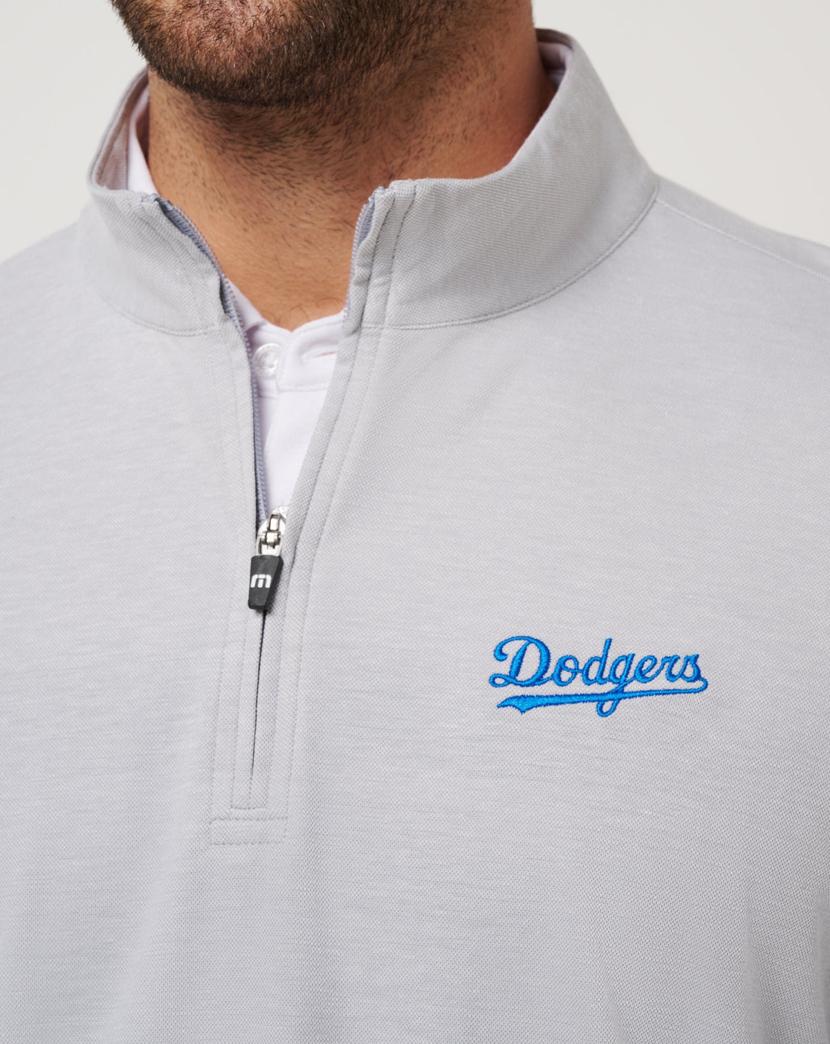 Travis Mathew US Los Angeles Dodgers Time To Tailgate Quarter Zip Game Day|New