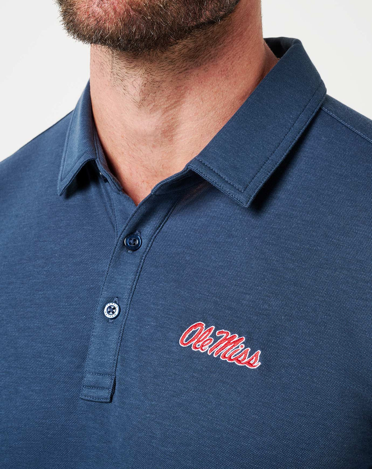 Travis Mathew Online Mississippi School Pride Polo Game Day|New