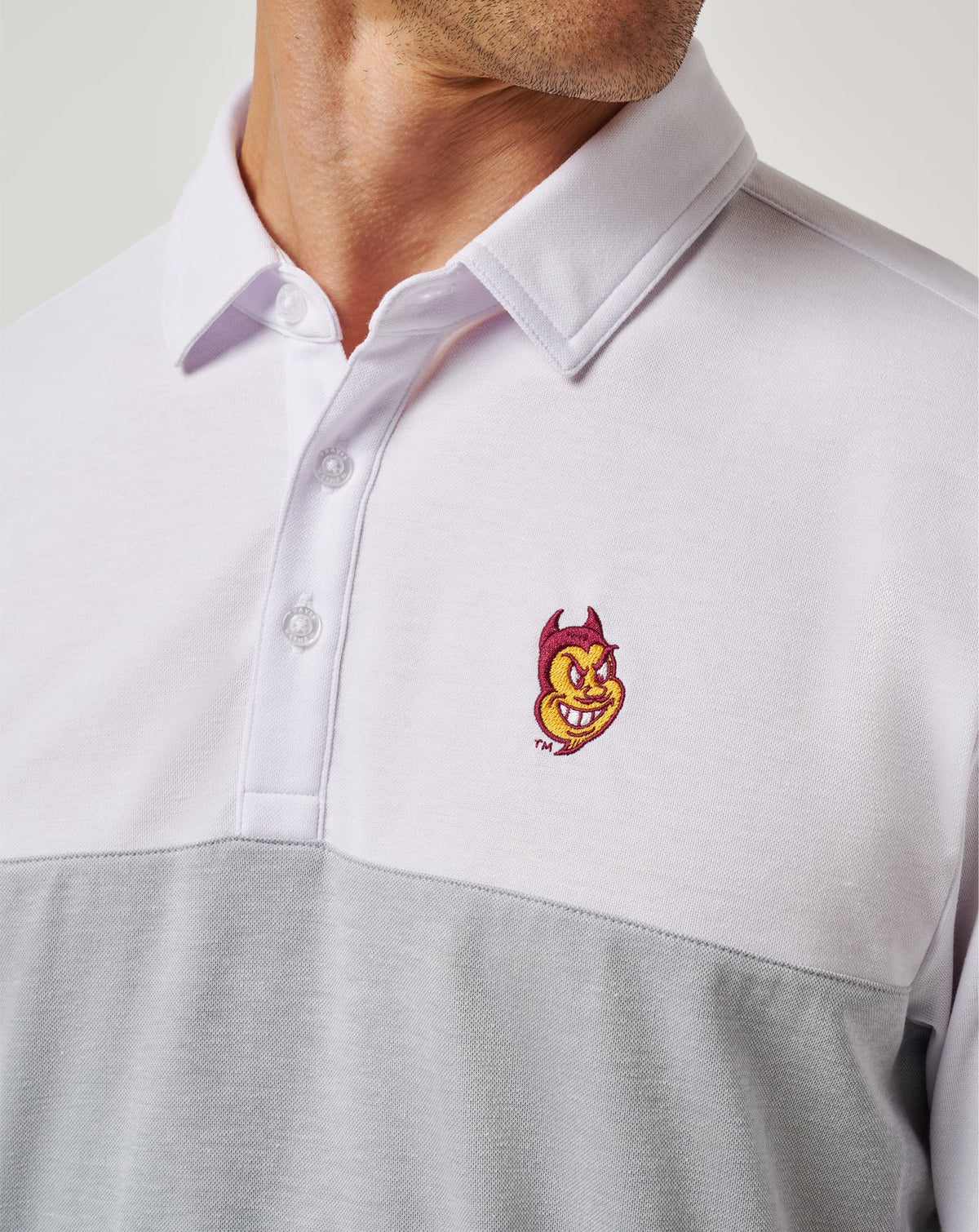 Travis Mathew Outlets ASU Drop Back Polo Game Day|New